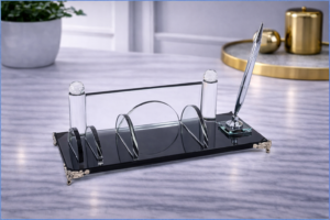 KRİSTAL MASA İSİMLİĞİ -K-014