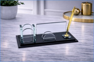 KRİSTAL MASA İSİMLİĞİ -K-07