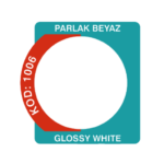 1006-60x30CM-045MM-PARLAK-BEYAZ-LEVHA