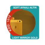 1012 61x30,5CM 0,45MM AÇIK AYNALI ALTIN LEVHA