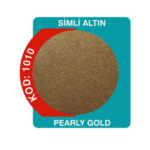 1010 61*30,5CM 0,45MM SİMLİ ALTIN LEVHA